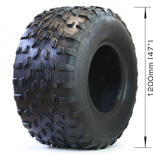 Low-pressure tire AVTOROS X-TRIM with 2 layers