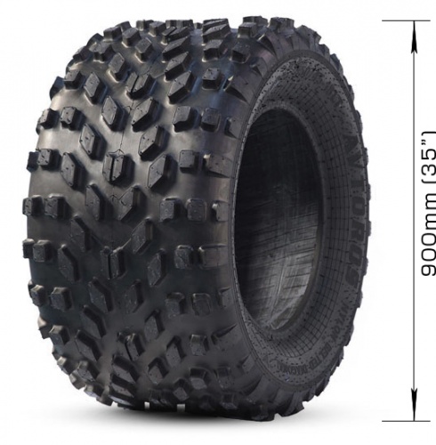 Low-pressure tire AVTOROS M-TRIM with 2 layers