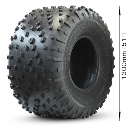 Low-pressure tire AVTOROS MAX-TRIM with 4 layers
